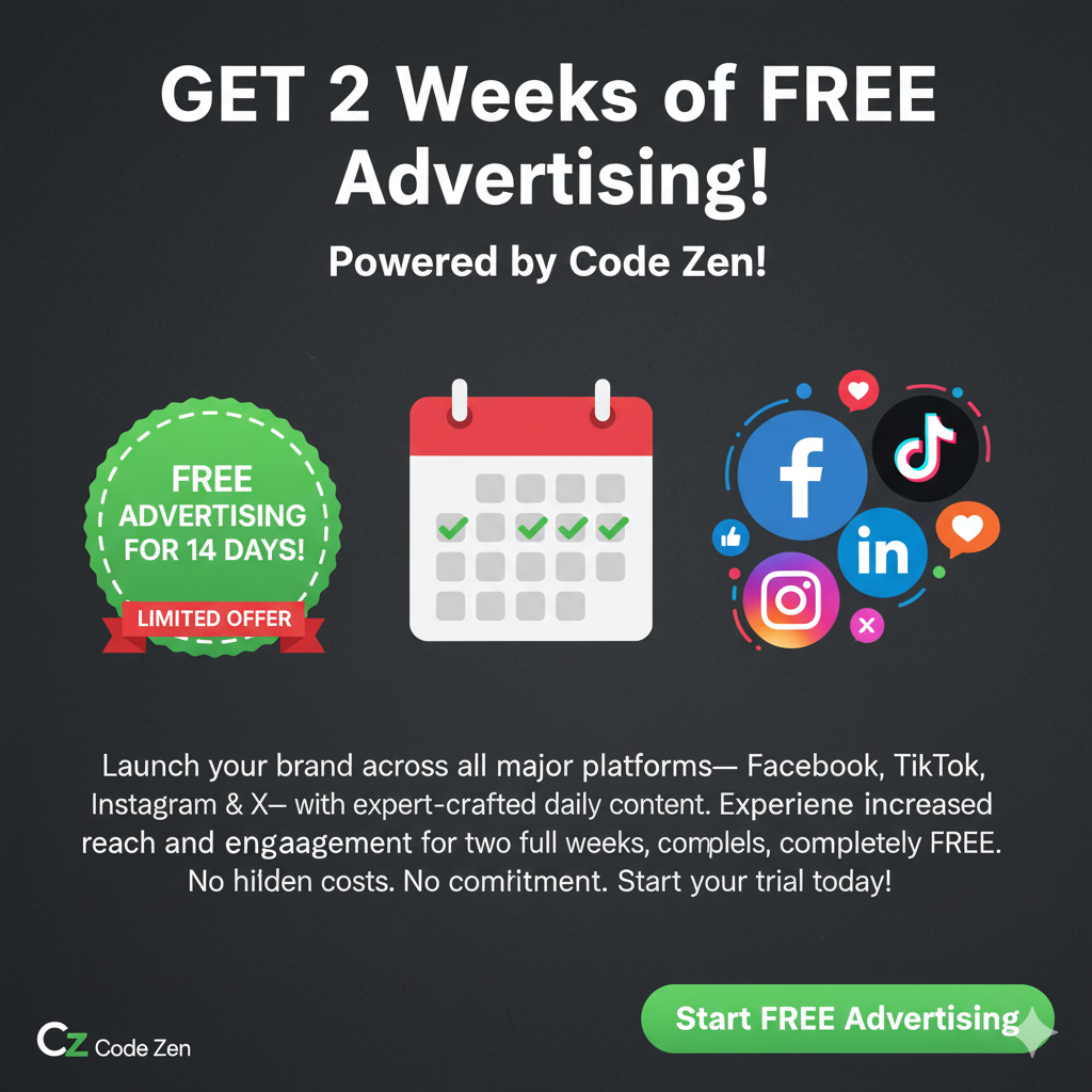 Sample Code Zen social media posting visuals